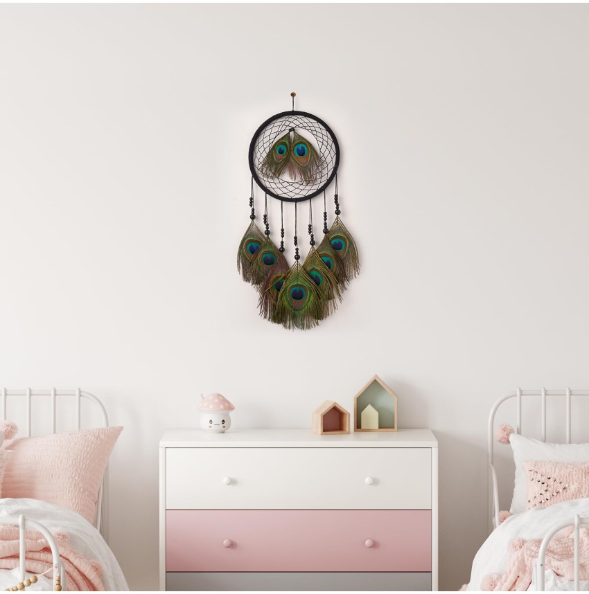 Peacock Feather Dream Catcher