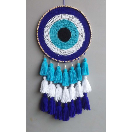 Blue Eye Shade Dream Catcher