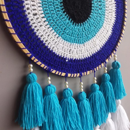 Blue Eye Shade Dream Catcher