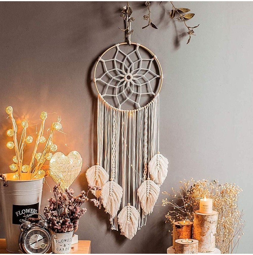 Cotton Macrame Dream Catcher