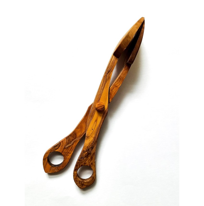 Olive Wood Salad Tong