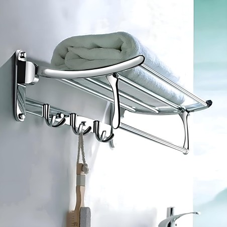 Steel Folding Towel Rack