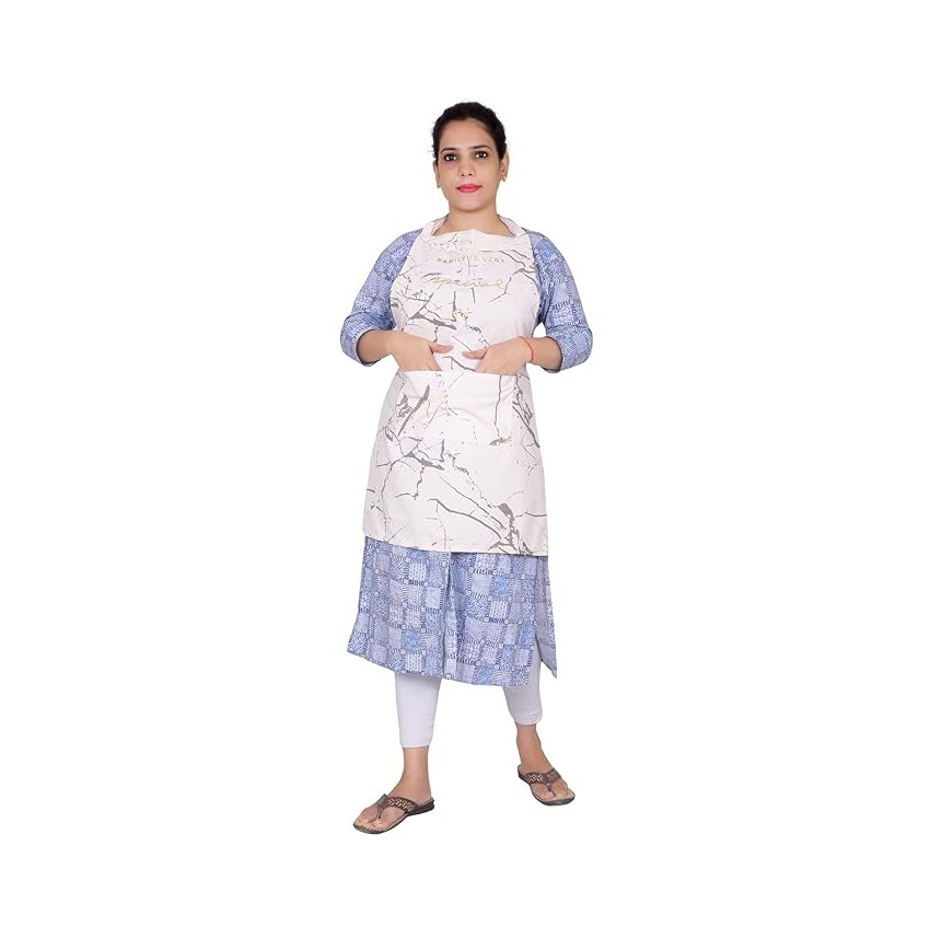 Marble Look Cooking Apron