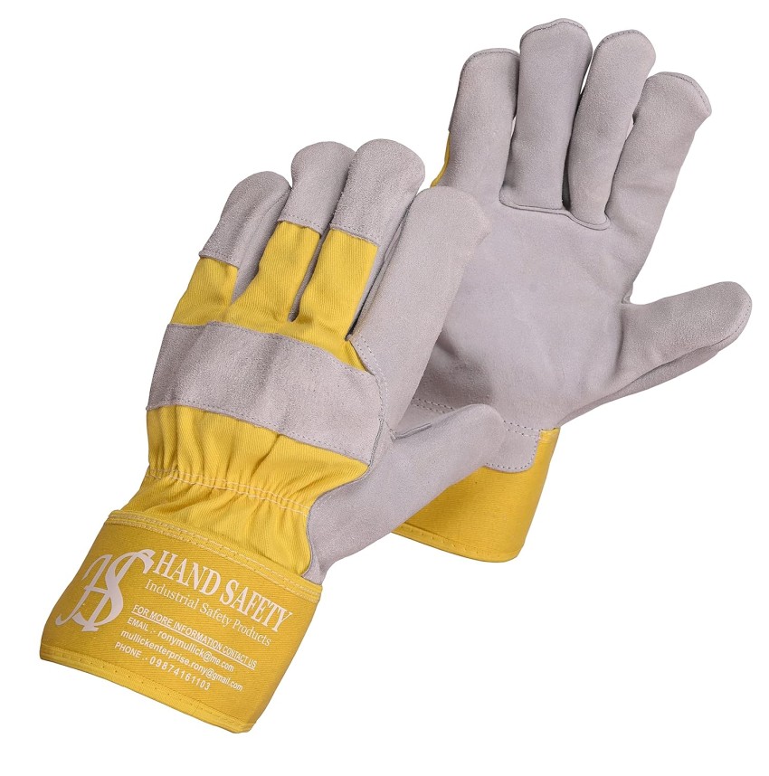 Cowhide Cotton Work Gloves