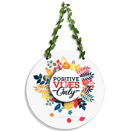 Positive Vibes Wall Hanging